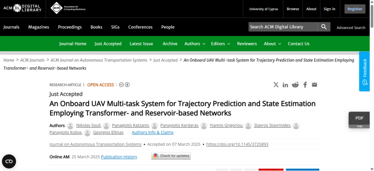 First EUSOME Publication Accepted